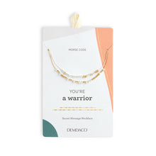 Load image into Gallery viewer, Morse Code Necklaces