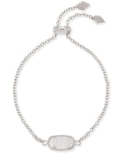 Load image into Gallery viewer, Kendra Scott Elaina Silver Adjustable Bracelets