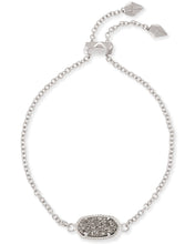 Load image into Gallery viewer, Kendra Scott Elaina Silver Adjustable Bracelets