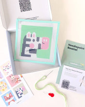 Load image into Gallery viewer, Zoe, the Zebra - Needlepoint Kit for Kids
