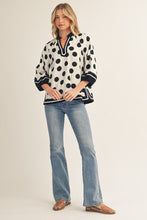 Load image into Gallery viewer, Polka Dot V-Neck
