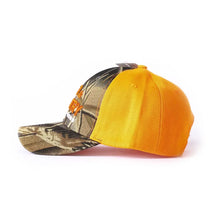 Load image into Gallery viewer, Cap God &amp; Country Camo &amp; Orange
