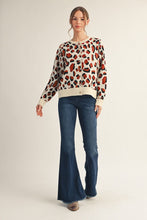 Load image into Gallery viewer, Leopard Sweater Cardigain
