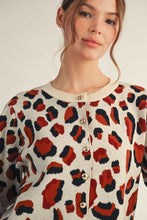 Load image into Gallery viewer, Leopard Sweater Cardigain
