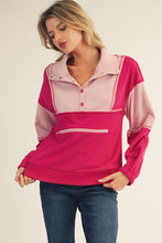 Load image into Gallery viewer, Pink Color Block Top
