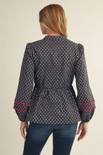 Load image into Gallery viewer, Floral Peplum Top
