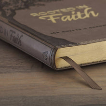 Load image into Gallery viewer, Devotional Rooted in Faith Faux Leather
