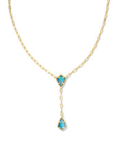 Load image into Gallery viewer, Kendra Scott Camry Y Necklace in Gold
