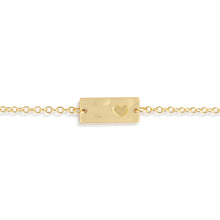 Load image into Gallery viewer, Heart Charm Bracelet
