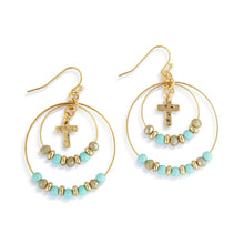 Load image into Gallery viewer, Turquoise Beaded Prayer Bracelet
