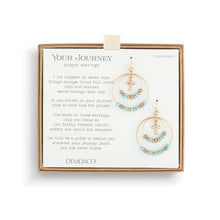 Load image into Gallery viewer, Turquoise Beaded Prayer Bracelet
