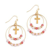 Load image into Gallery viewer, Blush Pink Beaded Prayer Bracelet
