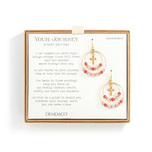 Load image into Gallery viewer, Blush Pink Beaded Prayer Bracelet
