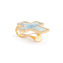 Load image into Gallery viewer, Artful Cross Visor Clip
