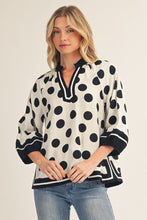 Load image into Gallery viewer, Polka Dot V-Neck
