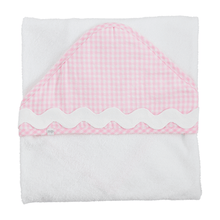 Load image into Gallery viewer, Gingham Hooded Towel
