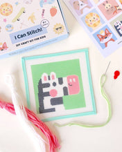 Load image into Gallery viewer, Zoe, the Zebra - Needlepoint Kit for Kids
