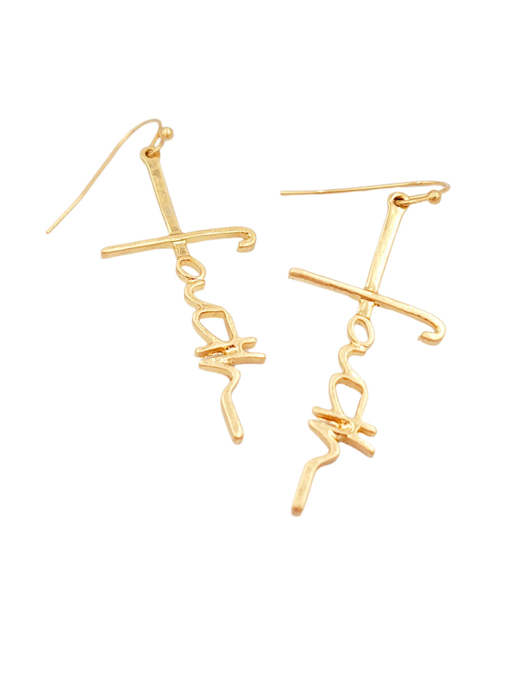 Faith Cross Earrings
