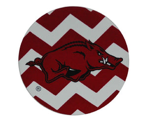 Razorback Fabric Button