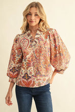 Load image into Gallery viewer, Boho Floral Top
