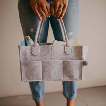 Load image into Gallery viewer, Diaper Caddy in Gray
