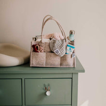 Load image into Gallery viewer, Diaper Caddy in Oatmeal
