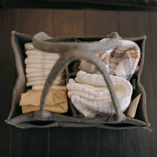 Load image into Gallery viewer, Diaper Caddy in Peppercorn
