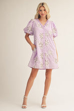 Load image into Gallery viewer, Lavender Floral Dress
