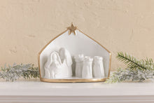Load image into Gallery viewer, Gold Edge Nativity
