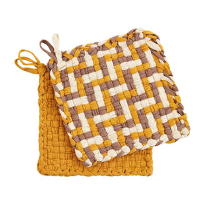 Woven Pot Holder Set