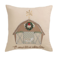 Load image into Gallery viewer, Nativity Applique Pillow
