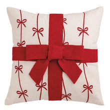 Load image into Gallery viewer, Bow Felted Pillow
