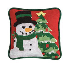 Load image into Gallery viewer, Christmas Mini Needlepoint Pillows
