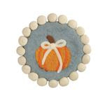 Load image into Gallery viewer, Pumpkin Wool Trivet
