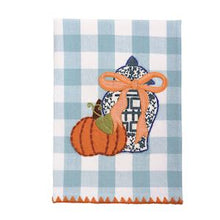 Load image into Gallery viewer, Pumpkin Topiary Tea Towel
