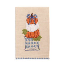 Load image into Gallery viewer, Pumpkin Topiary Tea Towel
