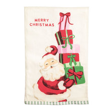 Load image into Gallery viewer, Vintage Santa Hand Towel
