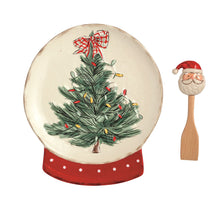 Load image into Gallery viewer, Snow Globe Plate
