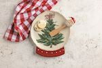 Load image into Gallery viewer, Snow Globe Plate
