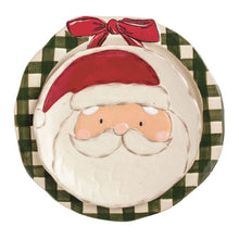 Load image into Gallery viewer, Nested Santa Cookie Plate
