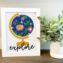 Load image into Gallery viewer, Explore Globe Diamond Art Kit
