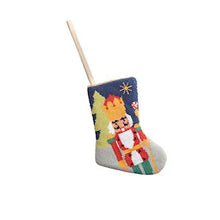 Load image into Gallery viewer, Mini Needlepoint Stocking
