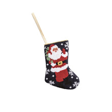 Load image into Gallery viewer, Mini Needlepoint Stocking

