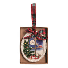 Load image into Gallery viewer, Nostalgic Santa Ornament
