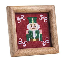 Load image into Gallery viewer, Christmas Framed Needlepoint
