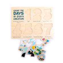Load image into Gallery viewer, Puzzle Wood 7 Days Of Creation
