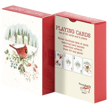 Load image into Gallery viewer, Winter Cardinals Playing Cards
