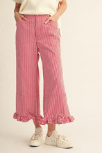 Load image into Gallery viewer, Red Striped Pants
