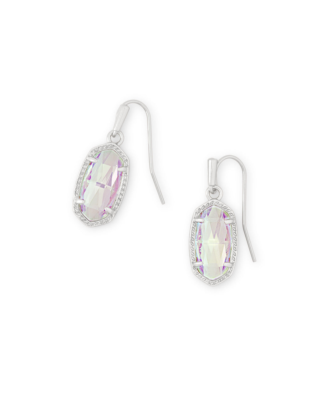 Kendra Scott Lee Silver Drop Earrings