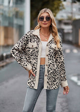 Load image into Gallery viewer, Leopard Print Button Up Shacket
